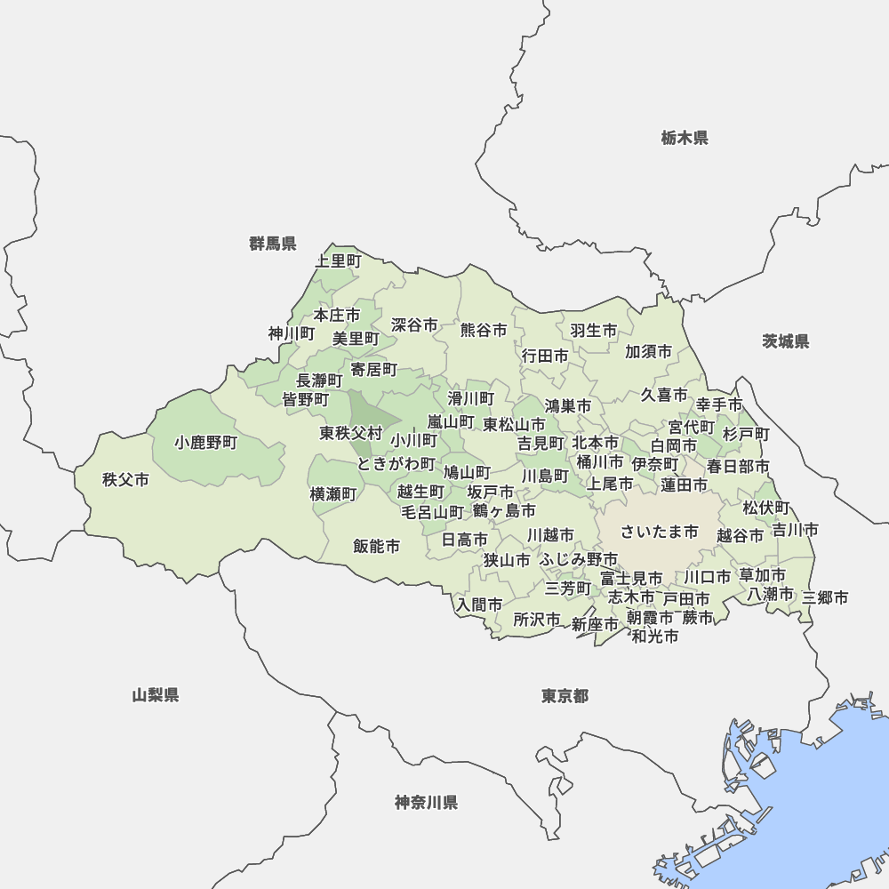 埼玉県地図